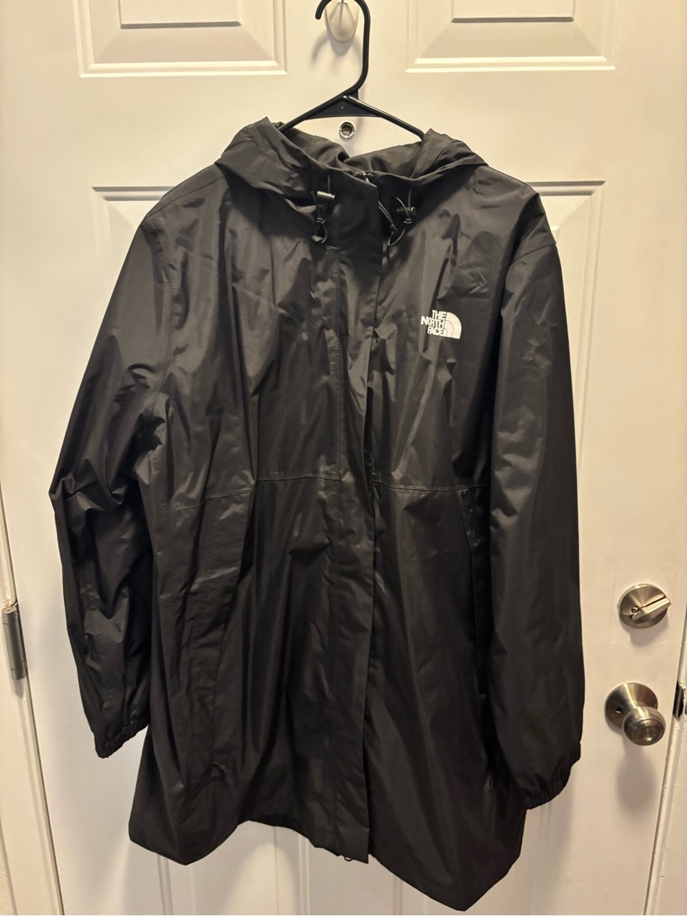 The North Face Black Hooded Waterproof Jacket